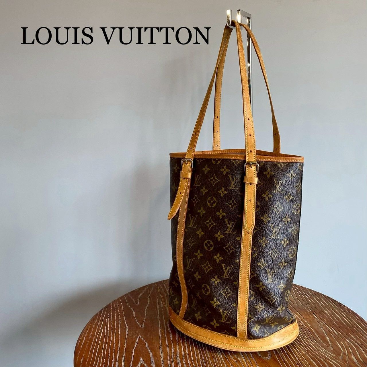 LOUIS VUITTON』ルイヴィトン バケットGM モノグラムキャンバストート 