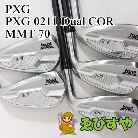 【中古】ゴルフセット一式 入間□【中古】 アイアンセット PXG PXG 0211 Dual COR 5本(7-9 W・G