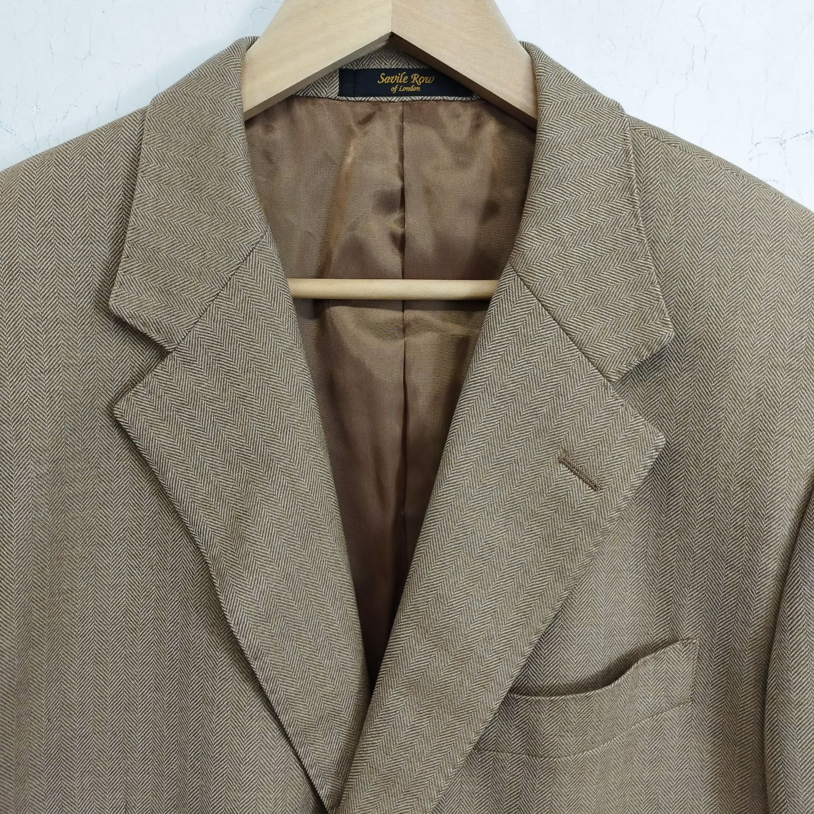 Savile Row E.THOMAS セヴィルロウ カシミヤ テーラードジャケット 総