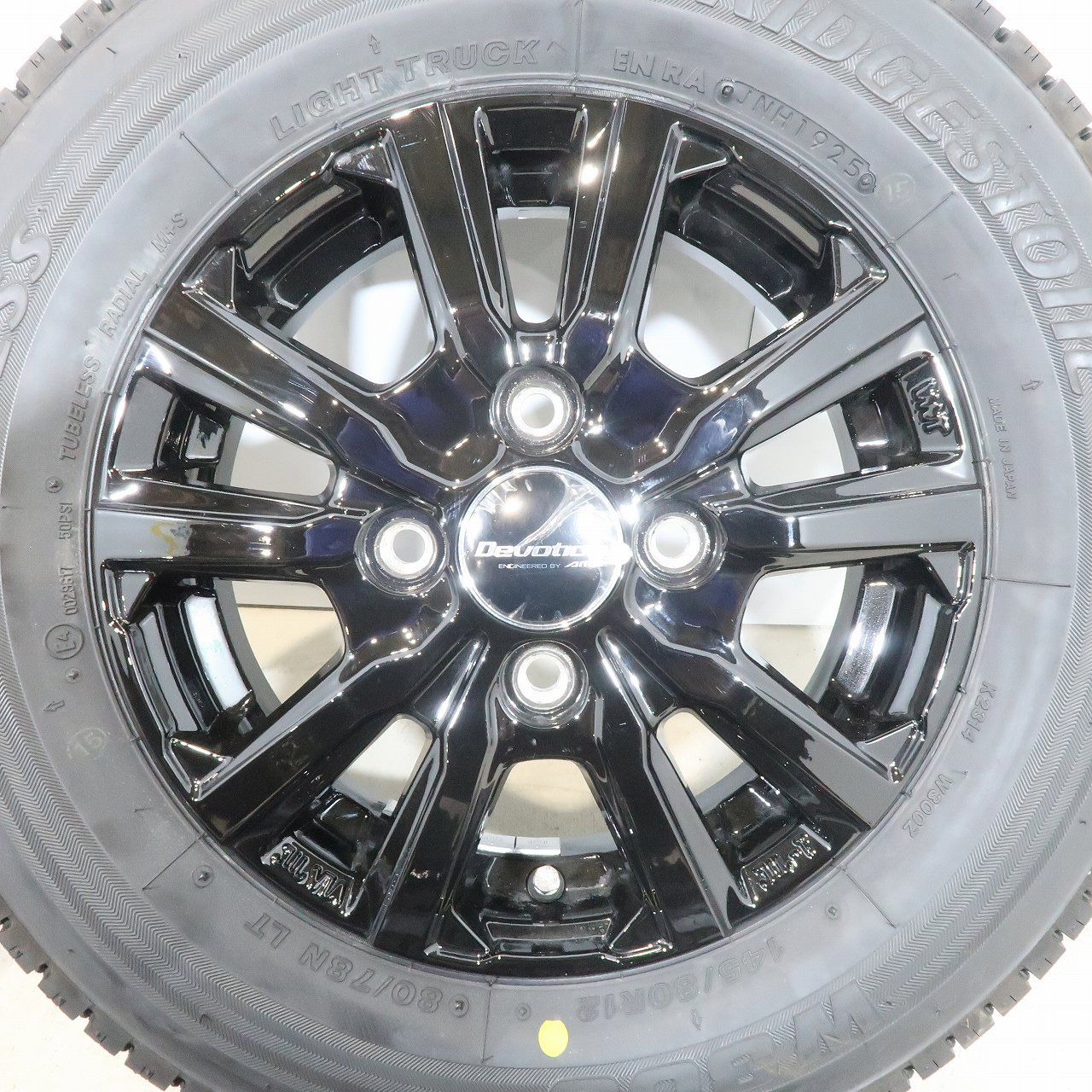N-VAN ハイゼット エブリイ 等 4本 社外 12インチホイール 4H 100