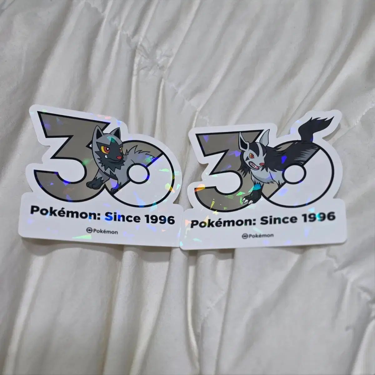 ポケモン 30周年記念 ポッチャマ & エナ ロゴステッカー まとめセット