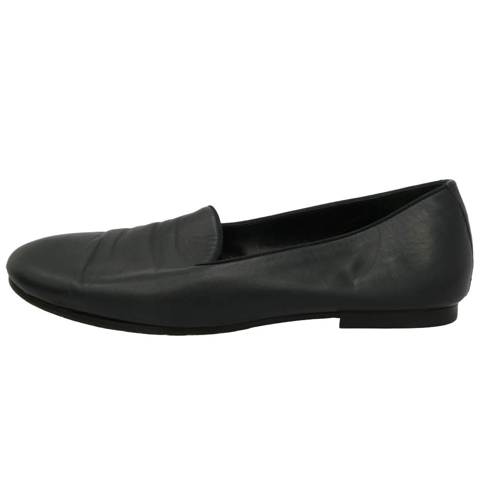 HERMES エルメス SEMELLE CUIR オペラシューズ レザー スリッポン