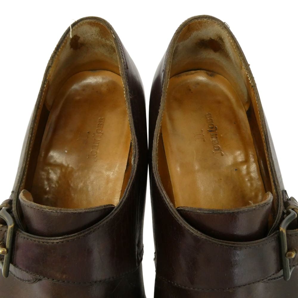 美品 初期名作 JOHN LOBB ジョンロブ MATTA シングルモンク 革靴 John Lobb ジョンロブ MATTA マッタ シングル モンクストラップ