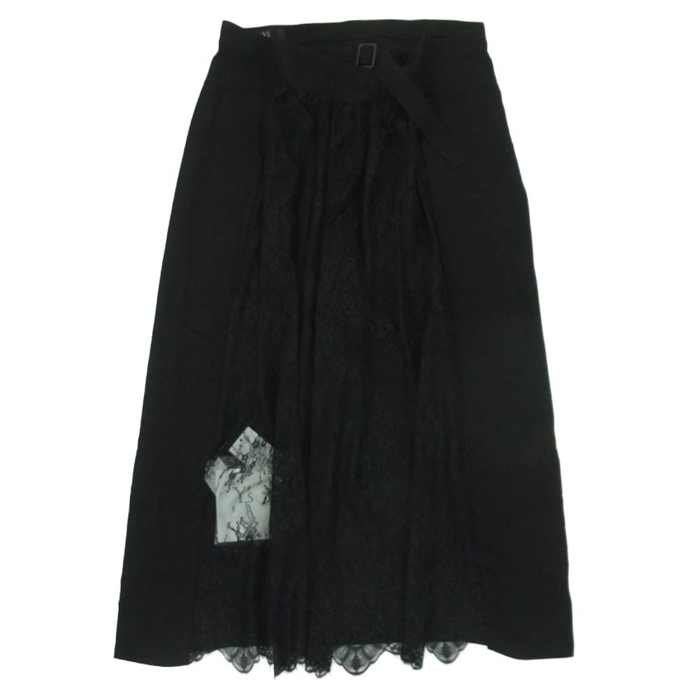 Y's Yohji Yamamoto ワイズ ヨウジヤマモト 18ss YW-S02-801 レース