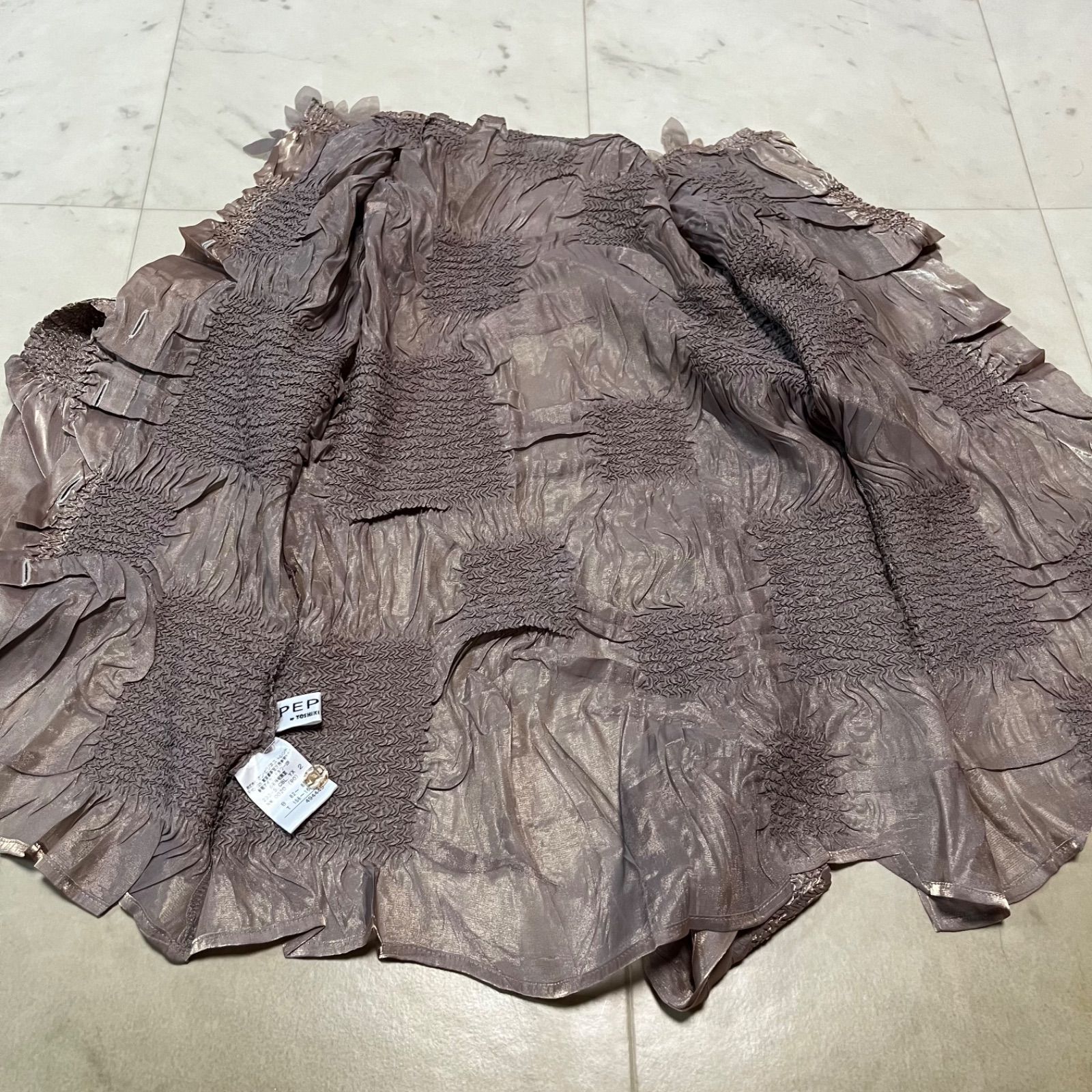 PEPLUM by YOSHIKIHISHINUMA ぺプラムバイヨシキヒシヌマ フラワー