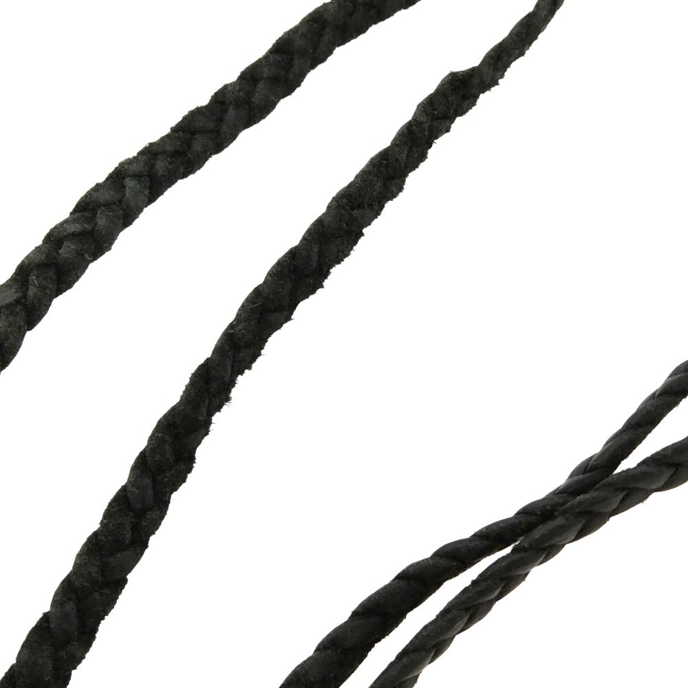 CHROME HEARTS クロムハーツ（原本無） LEATHER BRAID スクロール