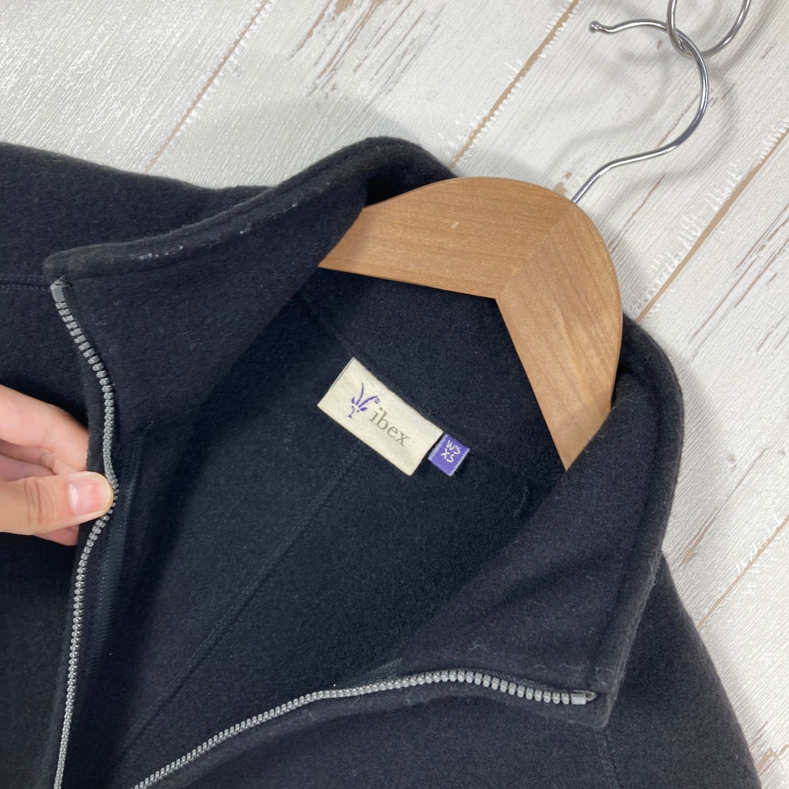 📦️Women's XS ブラック系 Ibex ( アイベックス ) メリノウール