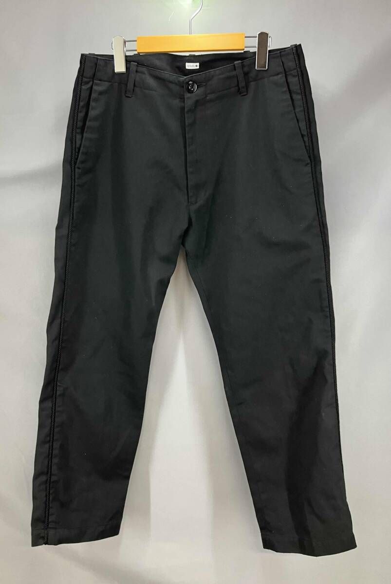 ★ SEQUEL シークエル ロングパンツ ラインパンツ TYPE-F サイズL ブラック 通年