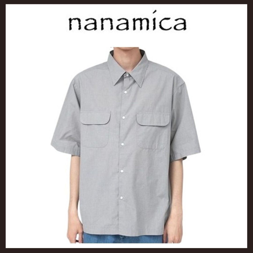 新品未使用 nanamica（ナナミカ） エンドオンエンド 半袖シャツ L