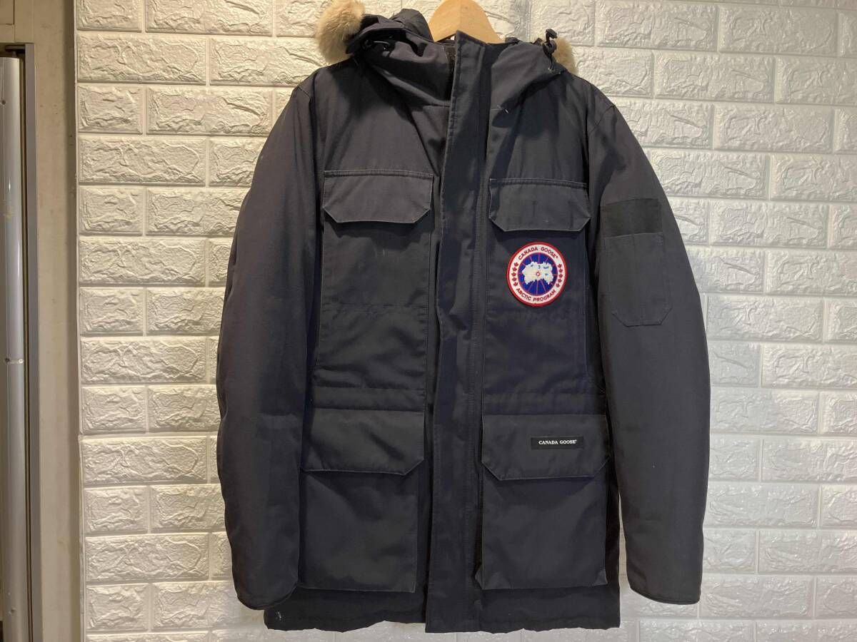 CANADA GOOSE カナダグースJASPER PARKA ジャスパーパーカー ダウンジャケット 68F8490 サイズM カラーブラック