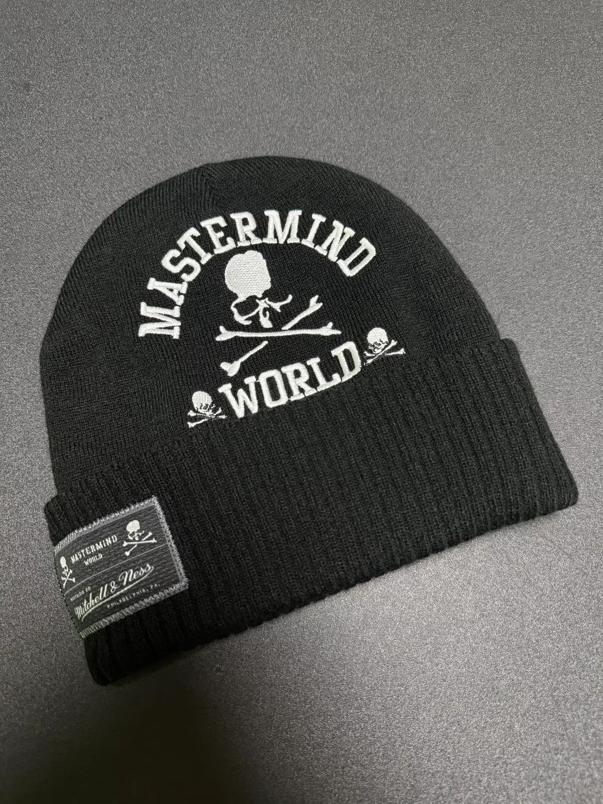 マスターマインド Mastermind World コラボ ビーニー 出品 ブラック