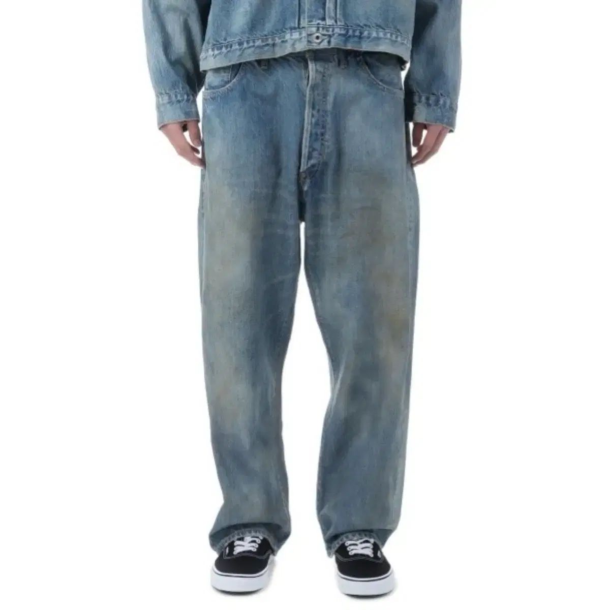 32 新品 アプレッセ A PRESSE 26SS NO 37 ワイド デニム