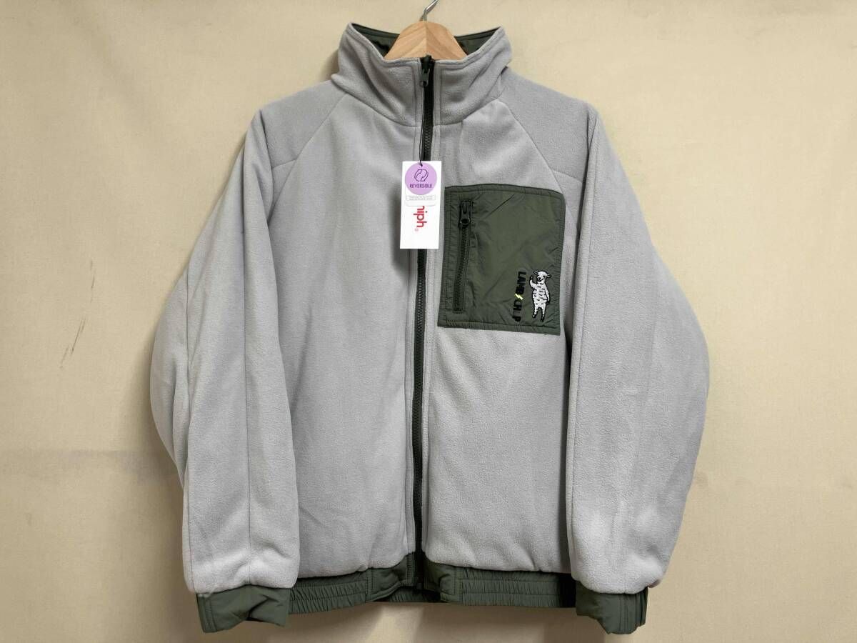 タグ付き】graniph グラニフ リバーシブルブルゾン ジャケット LAMB