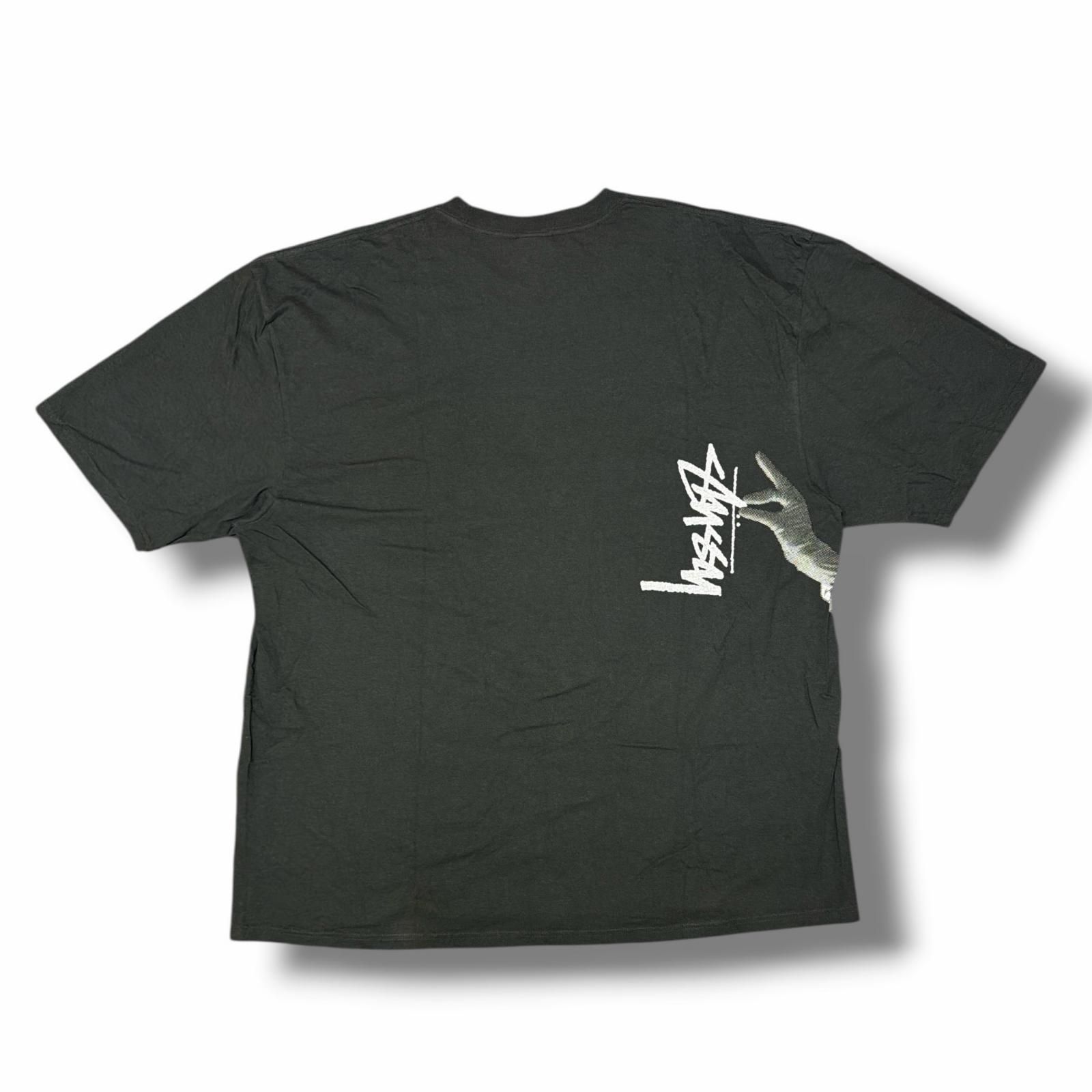 Stussy 25ss半袖シャツ M ブラック/ホワイト STUSSY 25AW Paris Tee パリ Tシャツ 半袖カットソー ステューシー