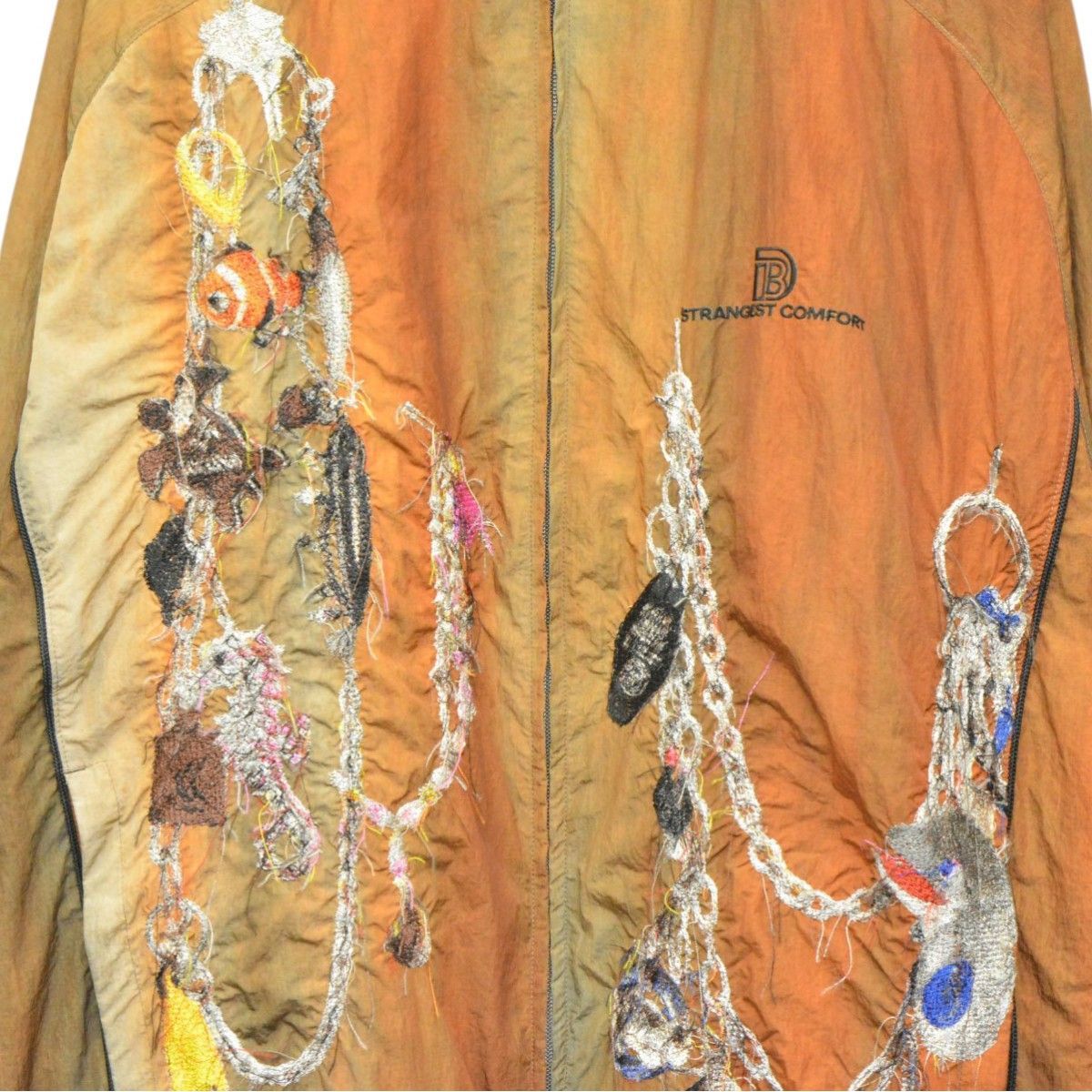 doublet ダブレット 2026SS EMBROIDERED CHAIN TRACK JACKET カオス