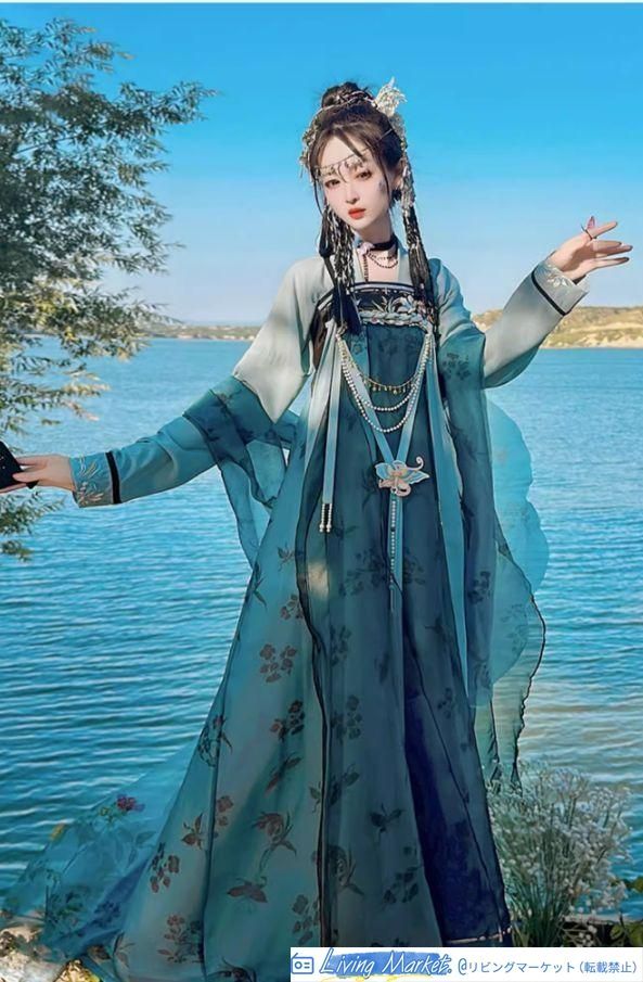 豪華刺繍 漢服 かんふく 古風衣装 レトロ風 中華ロリータ コスプレ ワンピース　唐装　仙女服 中華風 美しい刺繍 撮影会 舞台演出 推し活 ハロウィン 仮装 CS72P102 10,802円