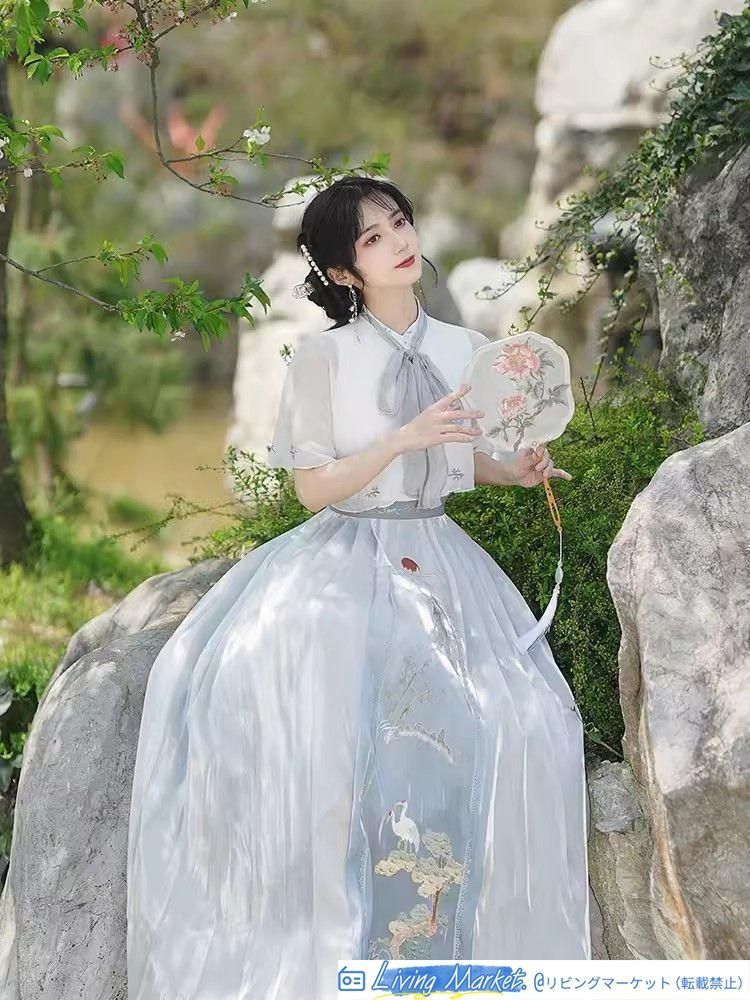 豪華刺繍 漢服 かんふく 古風衣装 レトロ風 中華ロリータ コスプレ ワンピース　唐装　仙女服 中華風 美しい刺繍 撮影会 舞台演出 推し活 ハロウィン 仮装 CS72P204