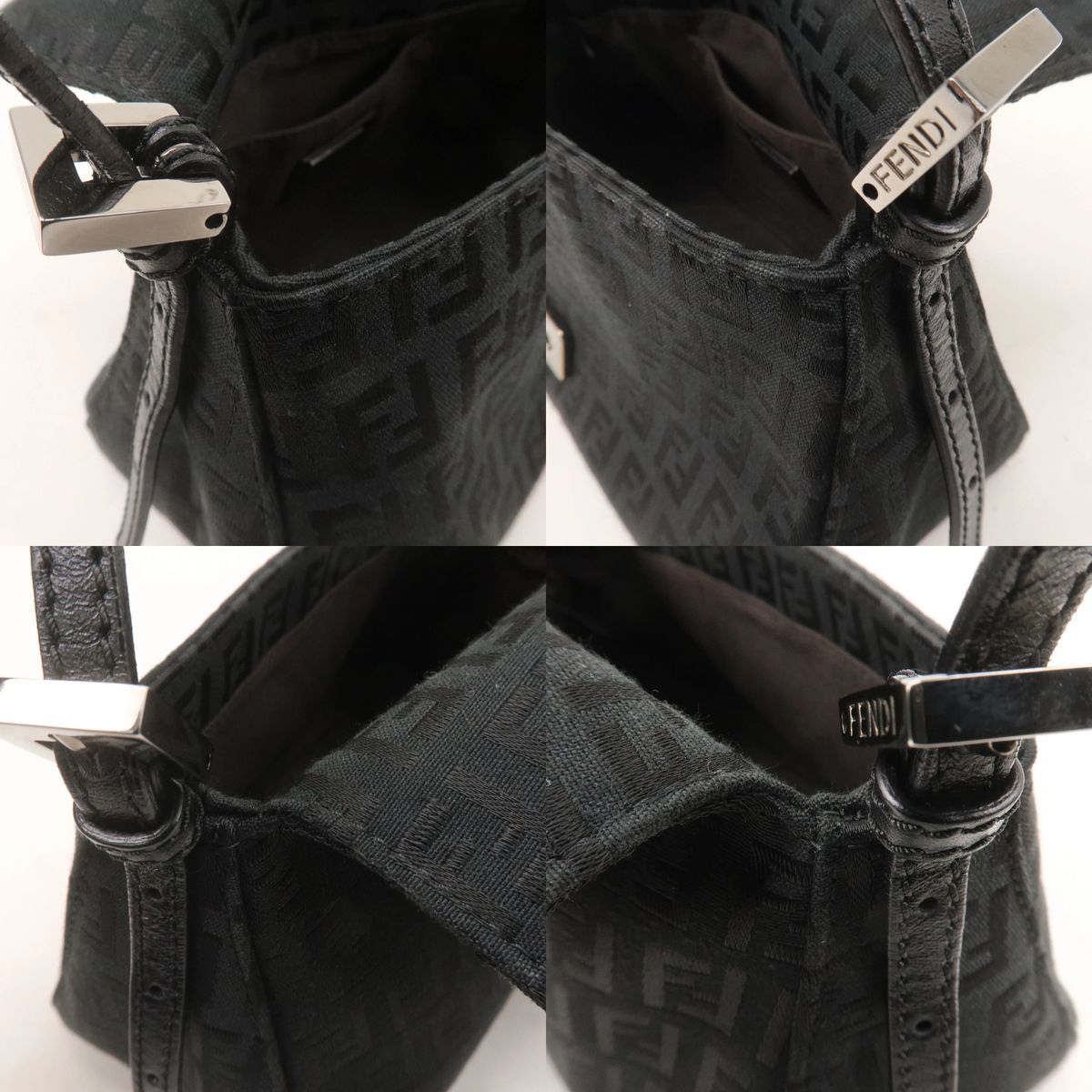 美品】 Fendi フェンディ Zucchino ズッキーノ マンマバゲット