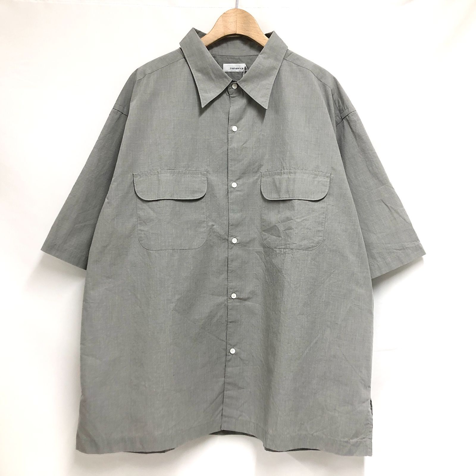 新品未使用 nanamica（ナナミカ） エンドオンエンド 半袖シャツ L