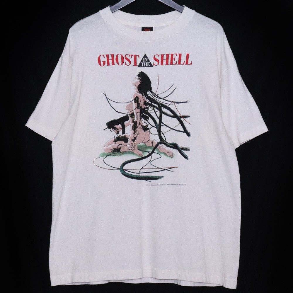 トップス SAINT MICHAEL GS SS TEE GITS SM-YS1-0000 SAINT MICHAEL GS SS TEE GITS Mサイズ ホワイト SM-YS1-0000-C32