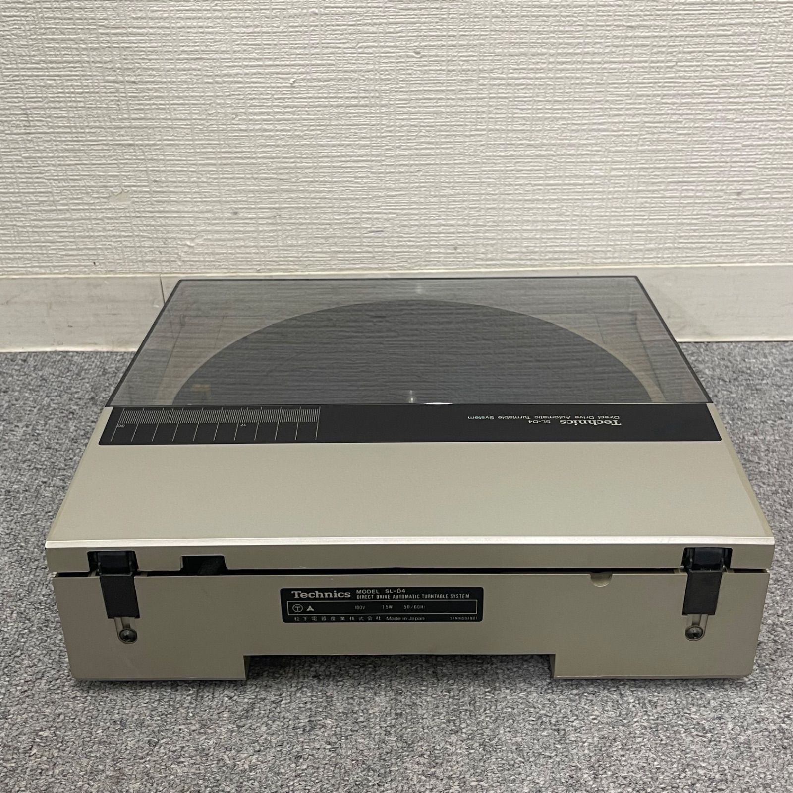 NPA】ジャンク Technics テクニクス ターンテーブル SL-D4 レコード
