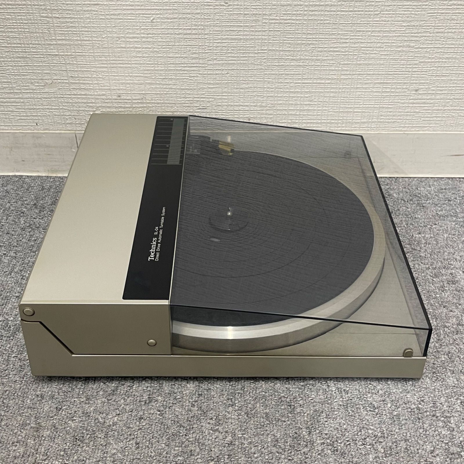 NPA】ジャンク Technics テクニクス ターンテーブル SL-D4 レコード