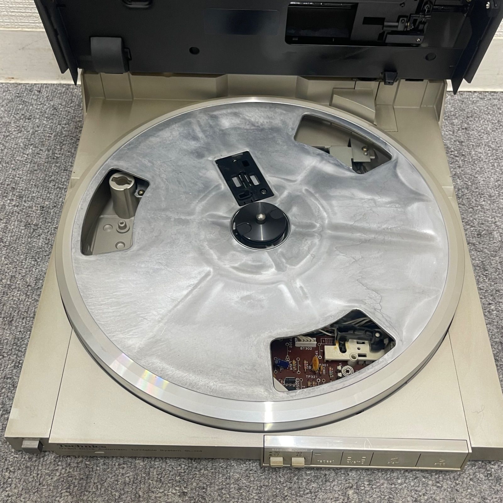 NPA】ジャンク Technics テクニクス ターンテーブル SL-D4 レコード