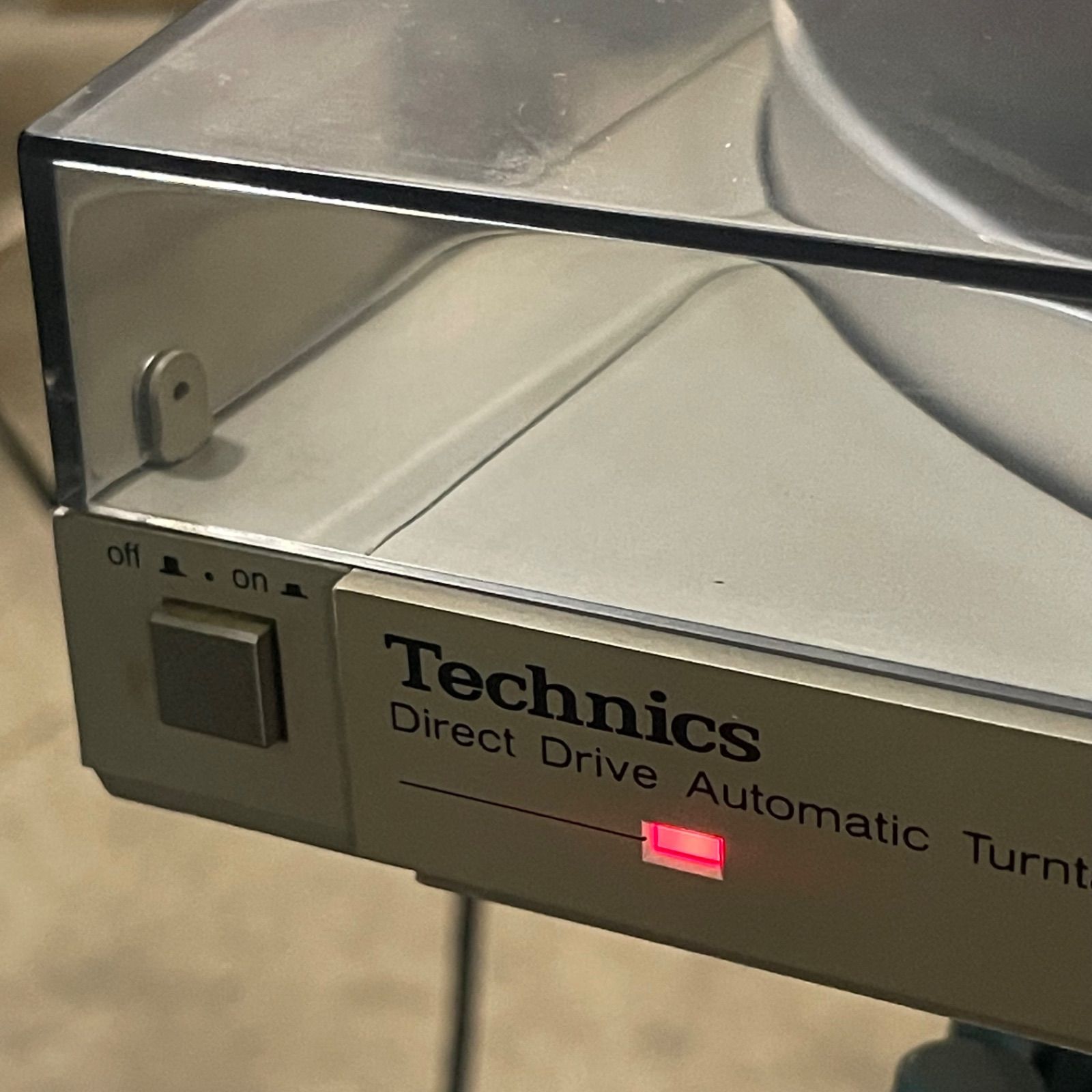 NPA】ジャンク Technics テクニクス ターンテーブル SL-D4 レコード