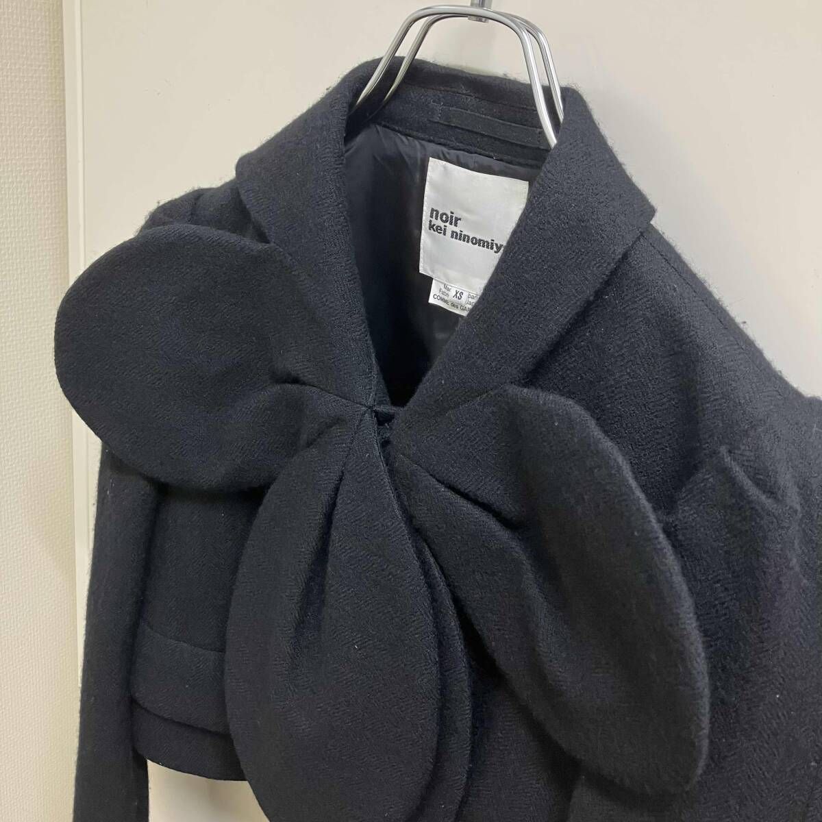 25AW noir kei ninomiya その他ジャケッ ト フラワー クロップド