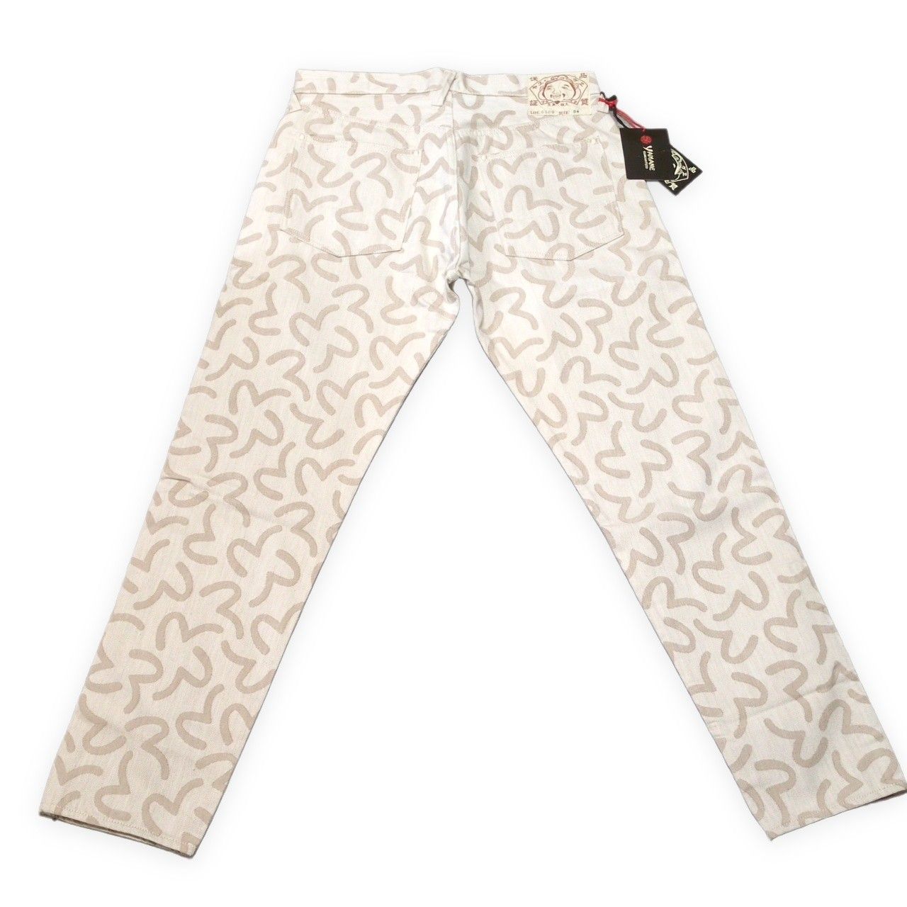 EVISU エヴィス yamane 5500 カモメ総柄 ジャガード デニムパンツ