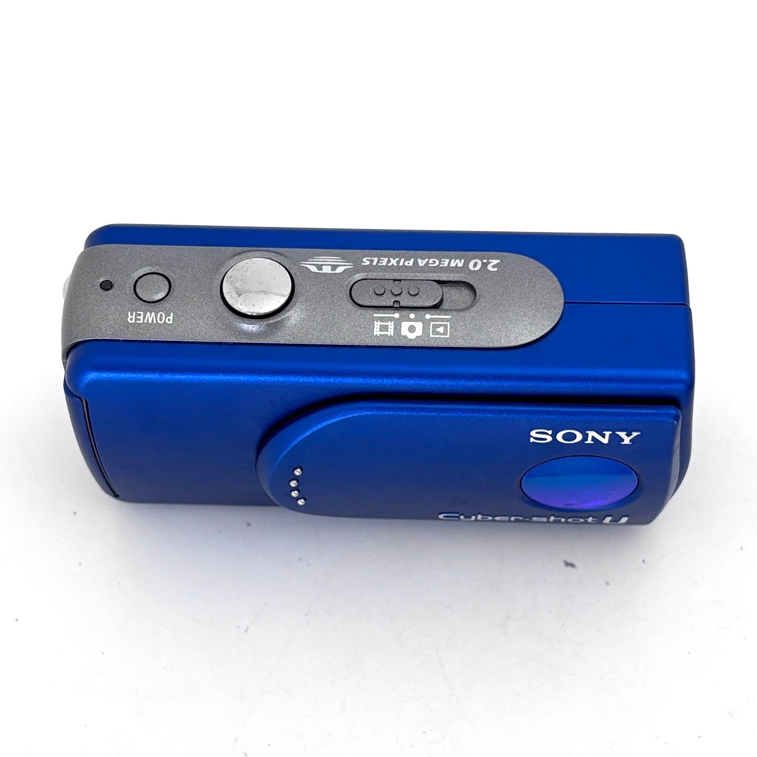 ソニー】SONY Cyber-shot U DSC-U30 ブルー #U060 - メルカリ