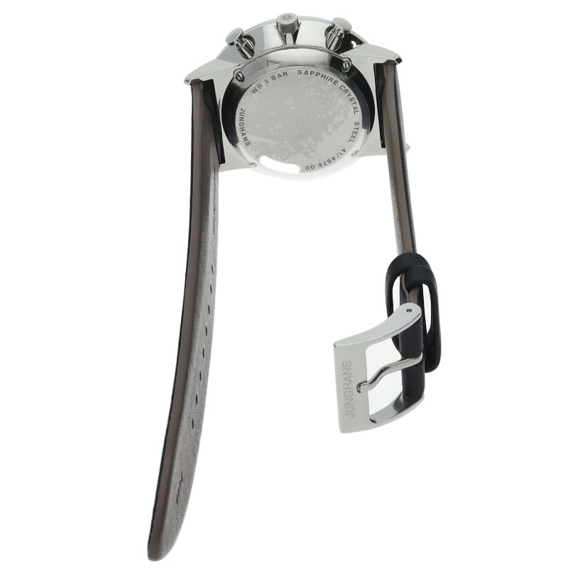 ユンハンス フォーム クォーツ ユンハンス フォームC クロノグラフ ウォッチ 40mm 041/4876.00 箱 SS