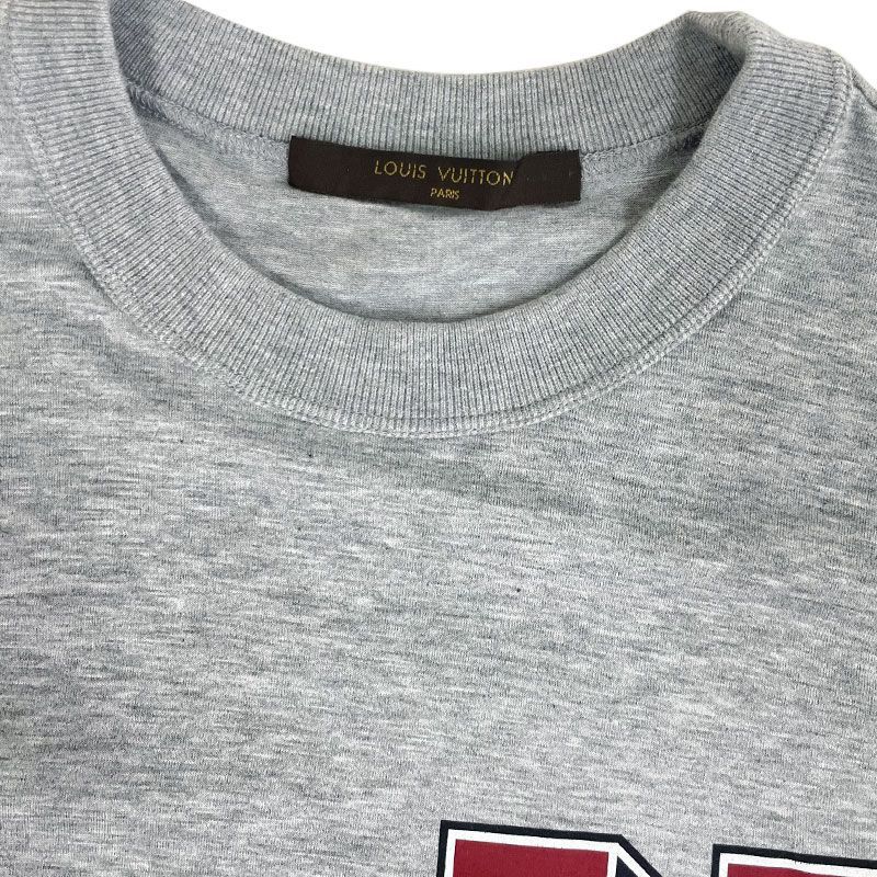 中古】LOUIS VUITTON ルイ・ヴィトン バーシティ パッチ クルーネック