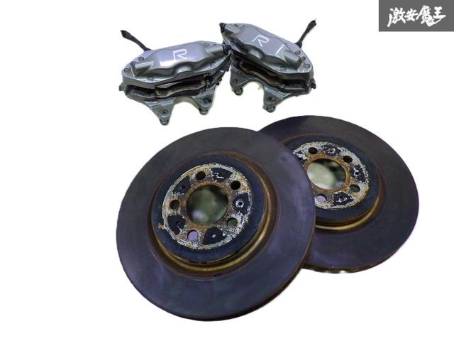 【固着や切れ無！ 良品】 VOLVO ボルボ 純正 RB5254A S60R リア 4POT ブレンボ brembo ブレーキ キャリパー ローター 左右 set 在庫有 棚