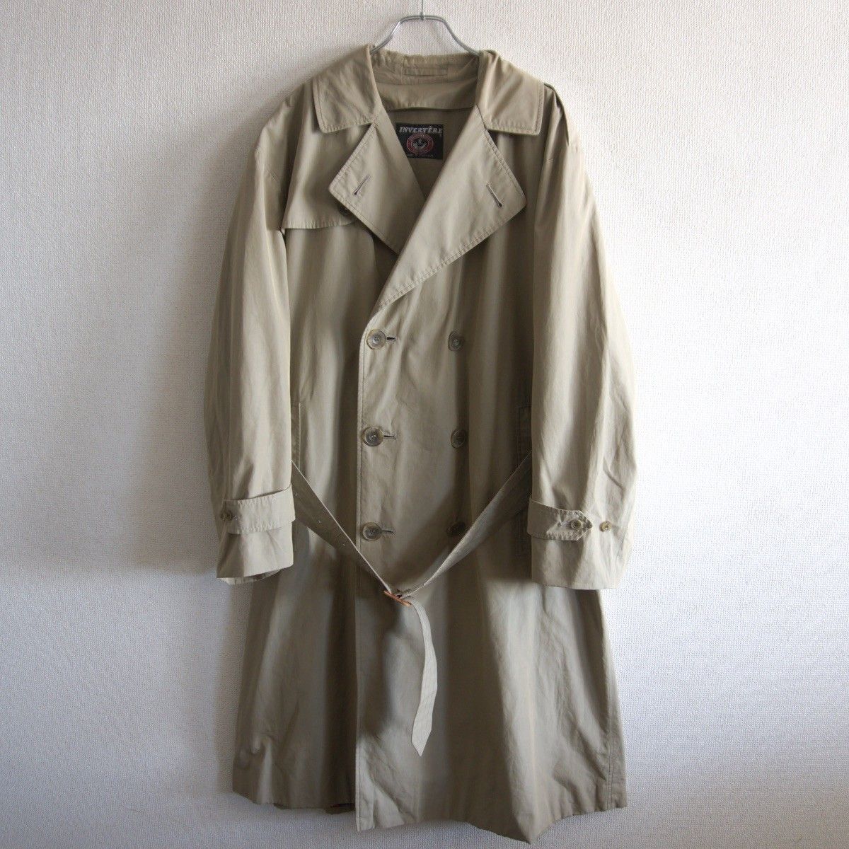 【90s】INVERTERE【トレンチコート】40 イングランド製 インバーティア 26010836 90s】INVERTERE【トレンチコート】40 イングランド製 インバーティア