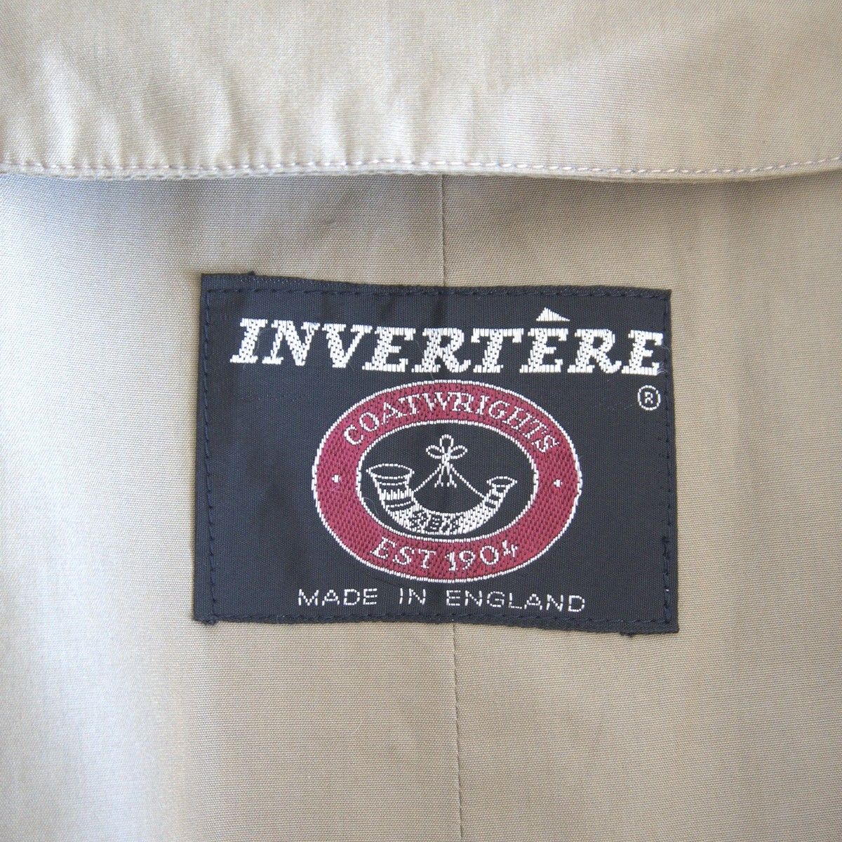 90s】INVERTERE【トレンチコート】40 イングランド製 インバーティア
