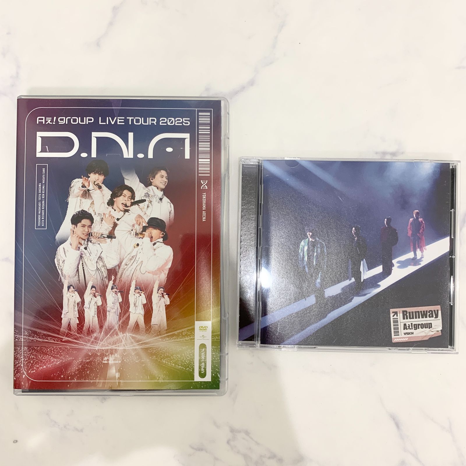 Aぇ! group アリーナツアー 2025 D.N.A ライブDVD通常盤＆セカンド