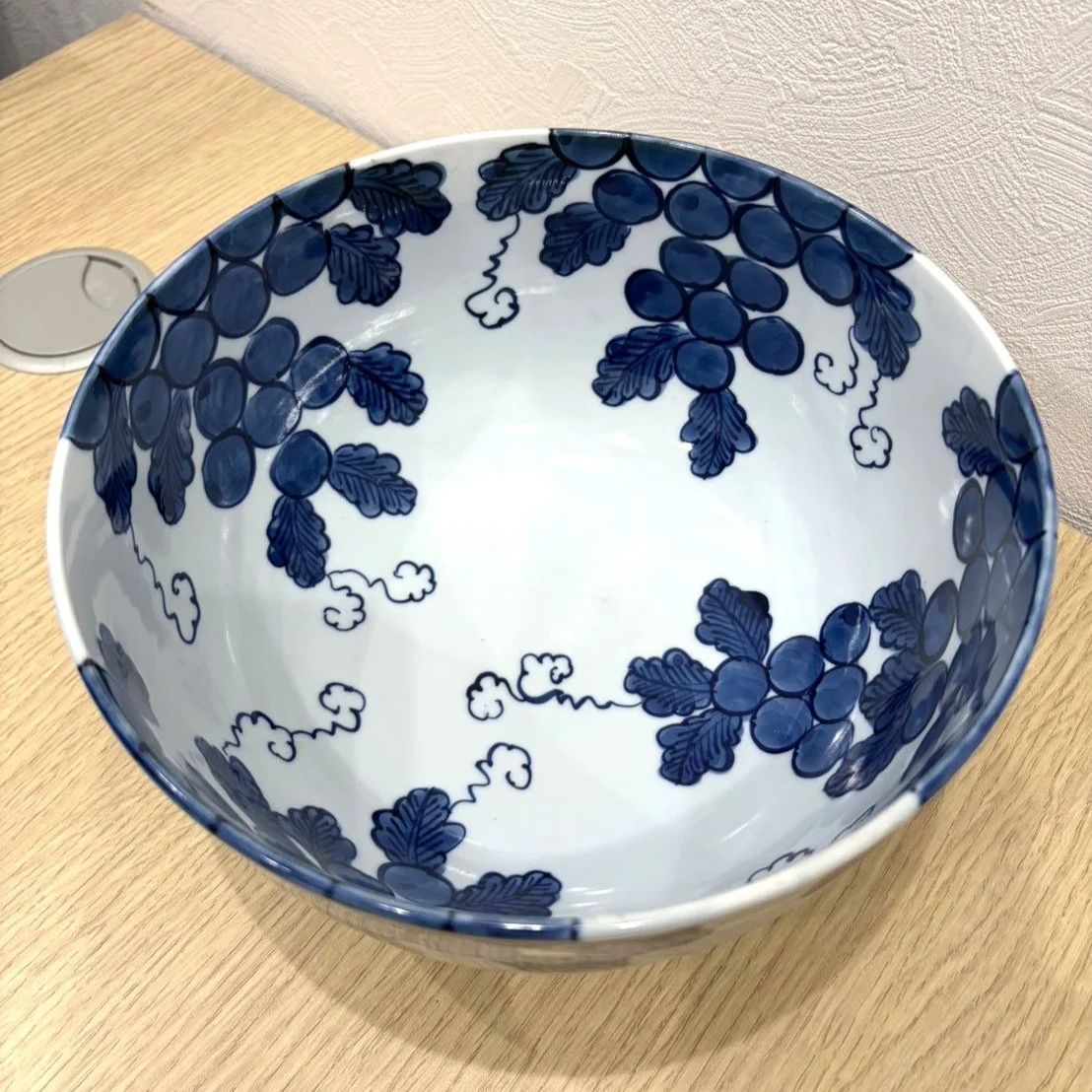 源右衛門 染付葡萄絵 麺鉢 大鉢 - メルカリ