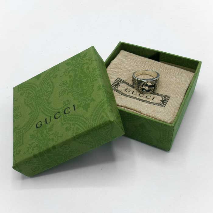 新品】【紙袋付き】グッチ 指輪 【#15】 アクセサリー GUCCI インター