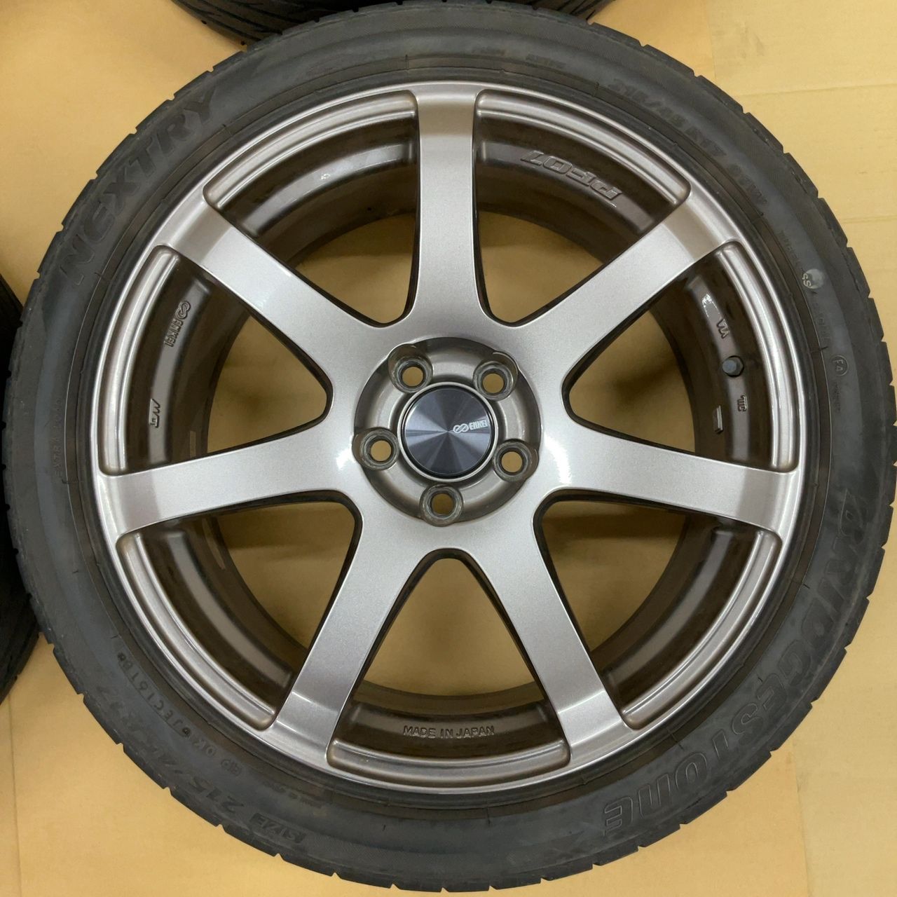 ENKEI PF07 17インチ+ブリヂストンNEXTRY215/45R17 4本 - メルカリ
