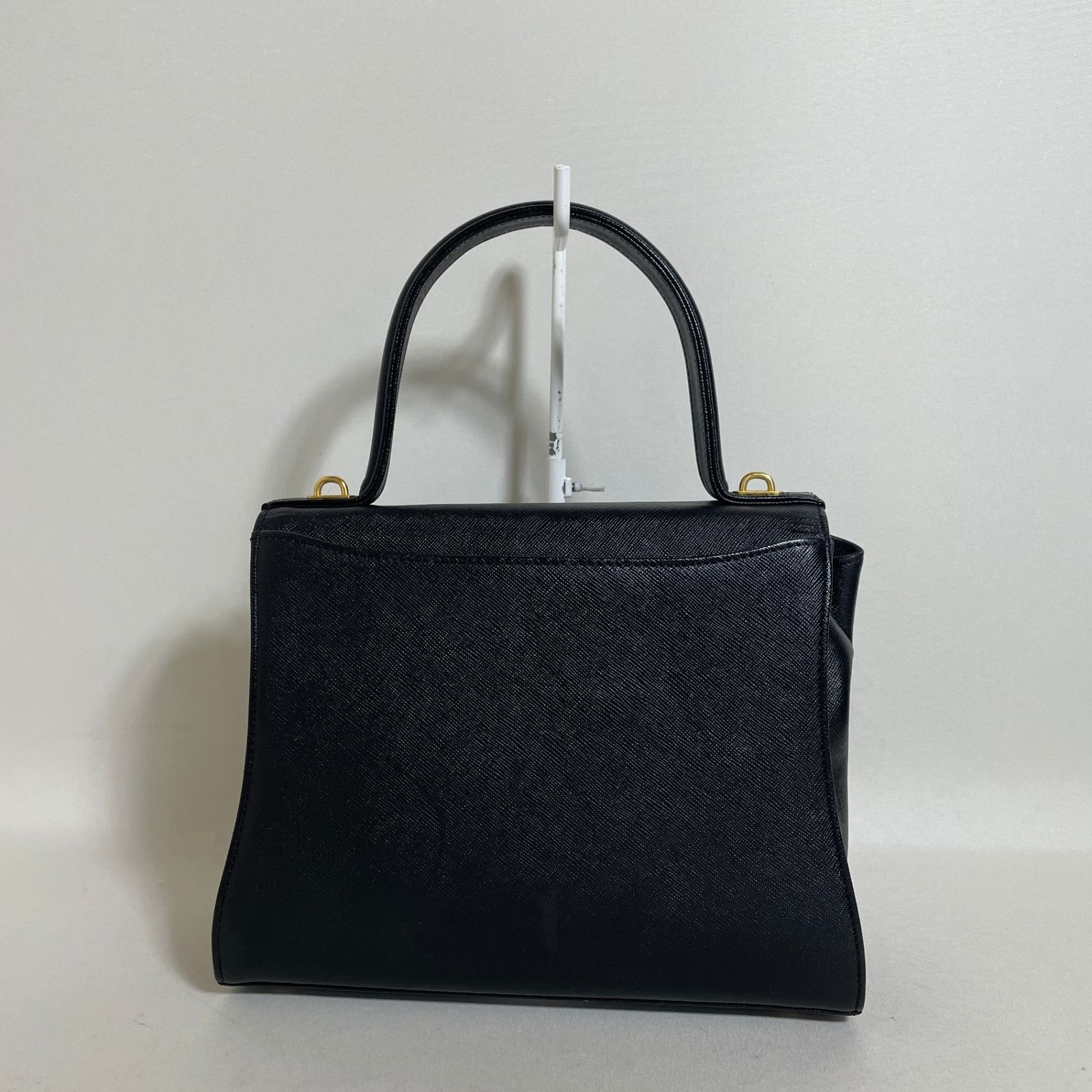GIVENCHY ジバンシー 2way レザー ハンドバッグ ショルダーバッグ 2606-126｜ジバンシィ 2WAYバッグ レザー ブラック ターンロック