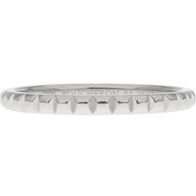 【私的刻印なし・#54】ブシュロン キャトル クルドパリ リング pt スモール 新品仕上げ済）ブシュロン BOUCHERON キャトル クル ド パリ リング