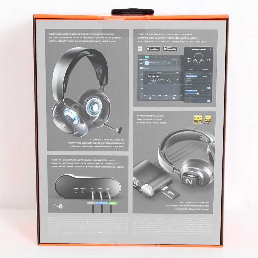 新品未開封】SteelSeries Arctis Nova Pro Omni Black 61721