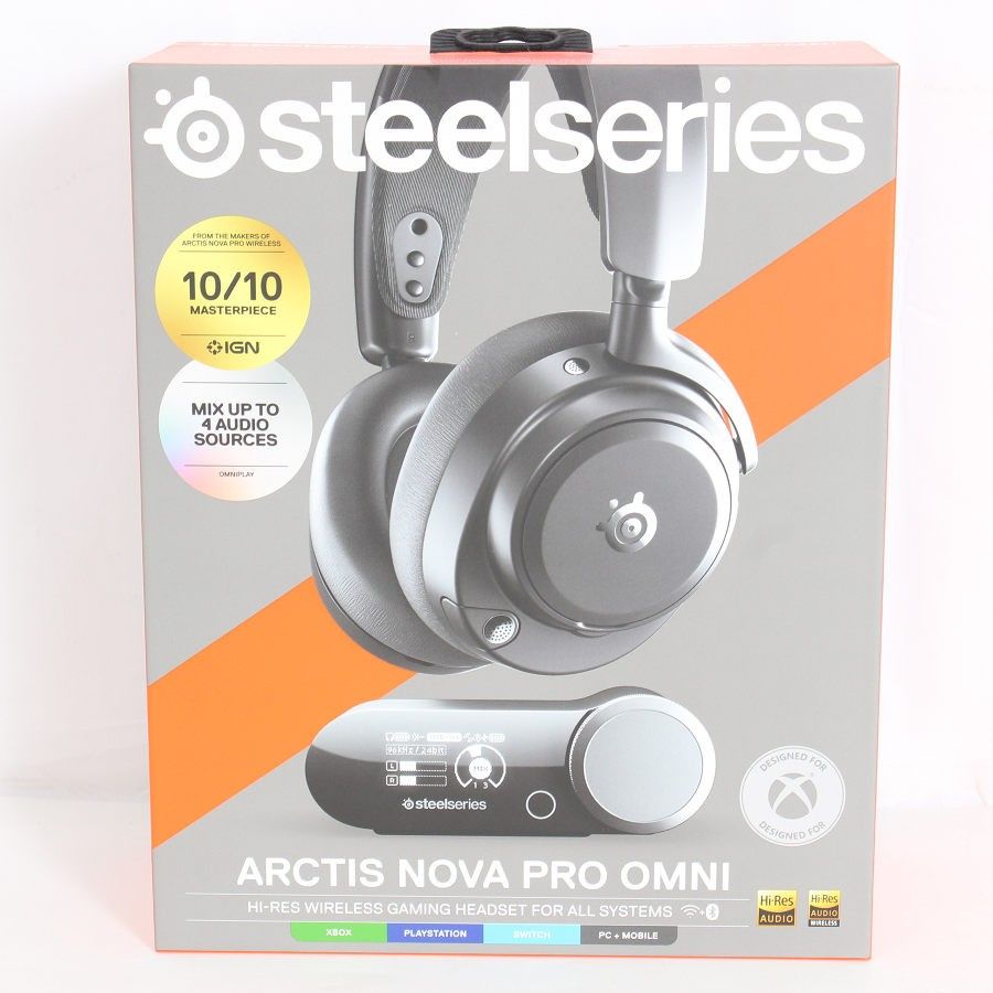 新品未開封】SteelSeries Arctis Nova Pro Omni Black 61721