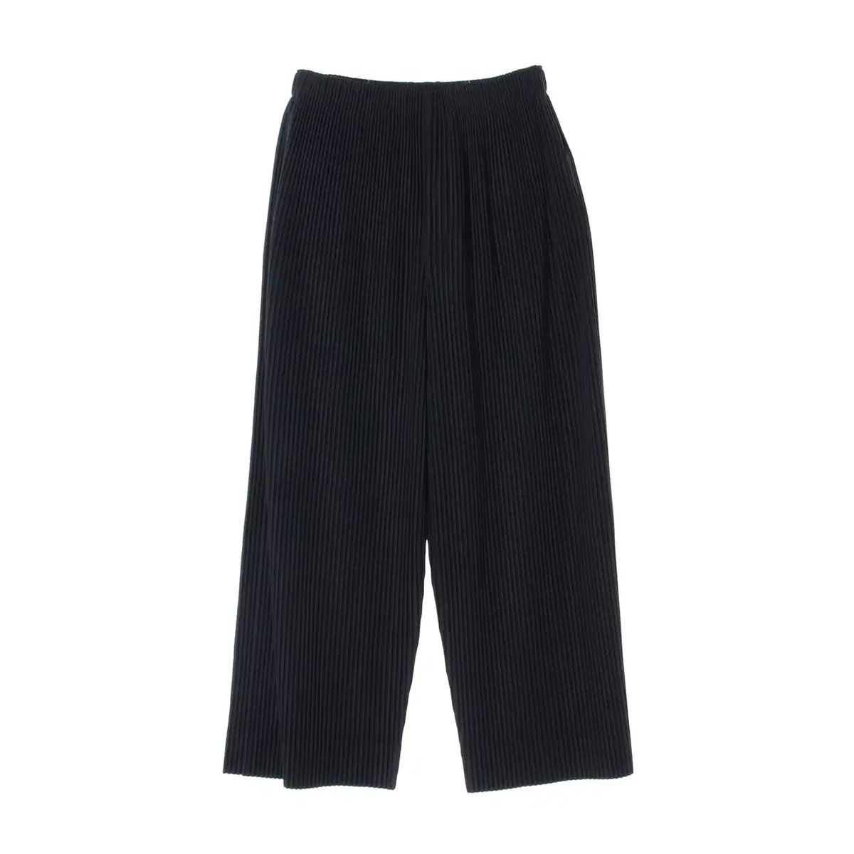 オム プリーツ ISSEY MIYAKE 24SS プリーツ ストレート パンツ