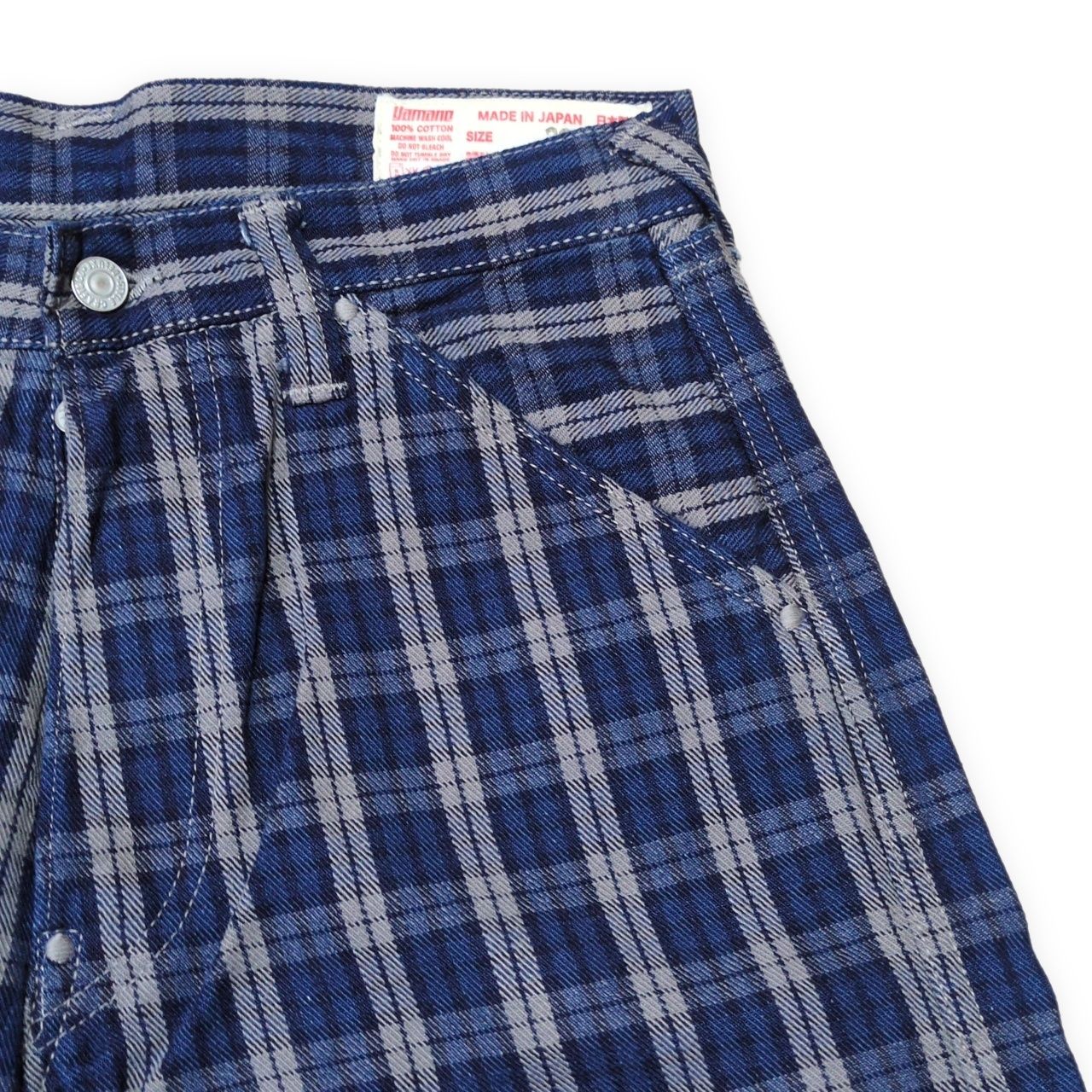 EVISU エヴィス yamane 7550 チェックショートパンツ ハーフパンツ
