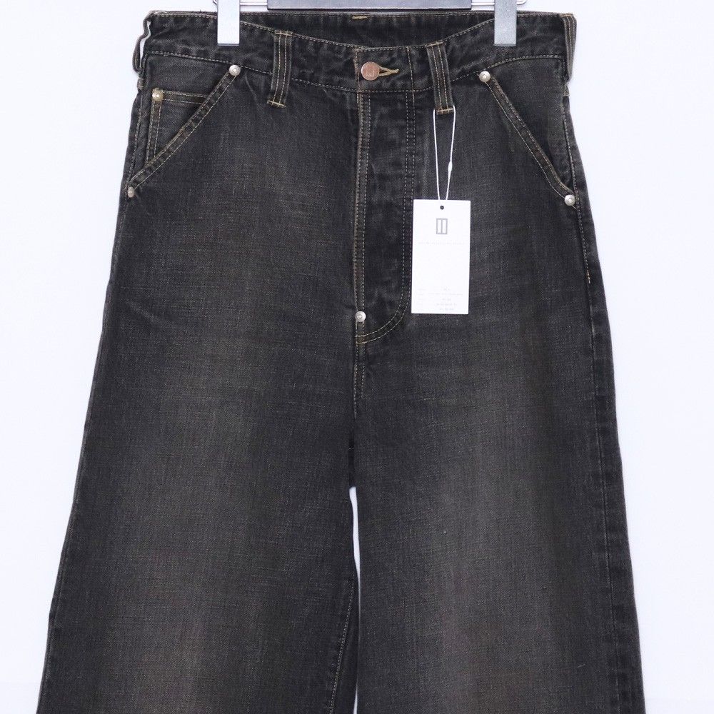 未使用 DAISUKE TANABE Coffee Black Denim Trousers dstryd サイズ30