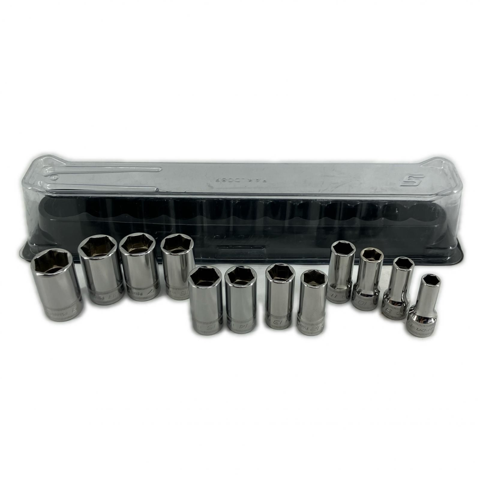 Snap-on スナップオン 工具 ハンドツール ソケット 12個セット PAKTY241 ケース付