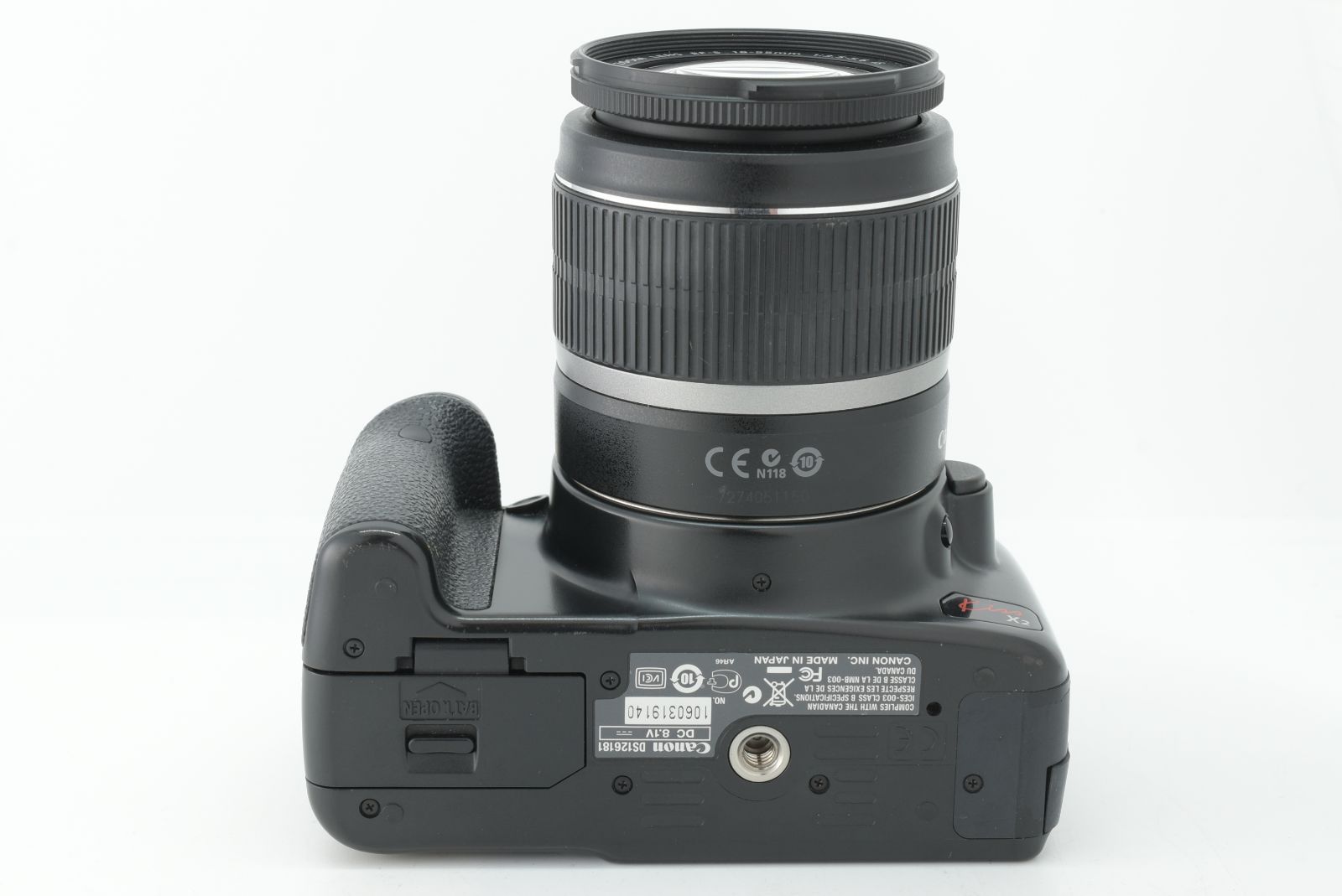 美品】シャッターカウント14547回 Canon EOS Kiss X2 EF-s 18-55mm F3