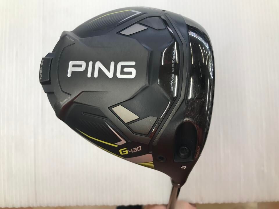 ピン G430 LST 9度 TOUR 2.0 CHROME 65 Sフレックス ドライバー 中古